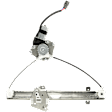 Rear, Driver Side Window Regulator, Power, 6 Cyl., 3.8L Engine