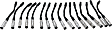 Spark Plug Wire, Set of 16