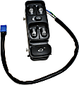 Front Driver Side Window Switch, Black, 5-Buttons