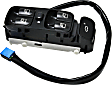 Front Driver Side Window Switch, Black, 5-Buttons