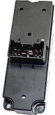 Front, Driver Side Window Switch, Black, 5-Button
