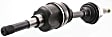 2004 Ford Escape - Front, Driver Side Axle Assembly,  Automatic Transaxle, Standard Duty Replacement, 4WD, 2.0L 4Cyl Automatic, Transaxle