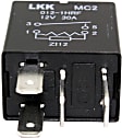 Cornering Light Relay, 30 amps, 12V, Blade Terminal Type