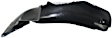  Rear, Driver Side Fender Liner, Sedan