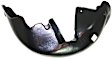  Rear, Driver Side Fender Liner, Sedan