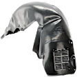  Rear, Passenger Side Fender Liner, Sedan