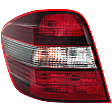 Driver Side Tail Light, with Bulb, Halogen, Clear and Red Lens, With Sport Package