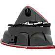 Driver Side Tail Light, with Bulb, Halogen, Clear and Red Lens, With Sport Package