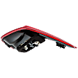 Driver Side Tail Light, with Bulb, Halogen, Clear and Red Lens, With Sport Package