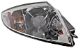 Driver Side Tail Light, with Bulb, Halogen, Clear and Red Lens