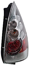 Passenger Side Tail Light, with Bulb, Halogen, Clear and Red Lens