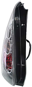 Driver Side Tail Light, with Bulb, Halogen, Clear and Red Lens
