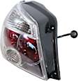 Driver Side Tail Light, with Bulb, Halogen, Amber, Clear and Red Lens, Limited Model