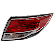 Passenger Side Tail Light, with Bulb, Halogen, Clear Lens