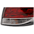 Passenger Side Tail Light, with Bulb, Halogen, Clear Lens