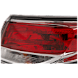Passenger Side Tail Light, with Bulb, Halogen, Clear Lens