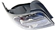 Driver Side Tail Light, with Bulb, Halogen, Clear and Red Lens, CAPA CERTIFIED