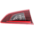 Passenger Side, Inner Tail Light, with bulb, Halogen, Mounts on Liftgate