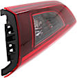 Passenger Side, Inner Tail Light, with bulb, Halogen, Mounts on Liftgate