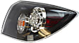 Passenger Side, Outer Tail Light, with Bulb, LED, Clear Lens, Hatchback