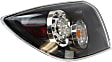 Driver Side, Outer Tail Light, with Bulb, LED, Clear Lens, Hatchback