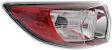 Driver Side, Outer Tail Light, with Bulb, LED, Clear Lens