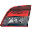 Passenger Side, Inner Tail Light, with Bulb, Halogen, Red Lens, 6 Cyl., 3.7L Engine