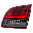 Passenger Side, Inner Tail Light, with Bulb, Halogen, Red Lens, 6 Cyl., 3.7L Engine