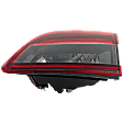 Passenger Side, Inner Tail Light, with Bulb, Halogen, Red Lens, 6 Cyl., 3.7L Engine