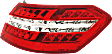 2010-2013 Mercedes Benz E350 - Passenger Side, Outer Tail Light, with Bulb, LED, Clear and Red Lens, E-Class, W212, Sedan / Hybrid