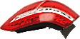 2010-2013 Mercedes Benz E350 - Passenger Side, Outer Tail Light, with Bulb, LED, Clear and Red Lens, E-Class, W212, Sedan / Hybrid