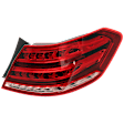 2015 Mercedes Benz E350 Base - Passenger Side, Outer Halogen Tail Light, With bulb(s), Naturally Aspirated, GAS, Sedan, OE Replacement