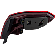 2015 Mercedes Benz E400 Base - Driver Side, Outer Halogen Tail Light, With bulb(s), Mounts on Quarter Panel, OE Replacement