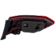 2015 Mercedes Benz E400 Base - Driver Side, Outer Halogen Tail Light, With bulb(s), Mounts on Quarter Panel, OE Replacement
