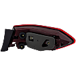 2015 Mercedes Benz E400 Base - Driver Side, Outer Halogen Tail Light, With bulb(s), Mounts on Quarter Panel, OE Replacement