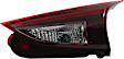 Passenger Side, Inner Tail Light, with Bulb, LED, Clear and Red Lens, Hatchback, Japan Built Vehicle, CAPA CERTIFIED