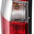 2010-2018 Mercedes Benz Sprinter 2500 - Driver Side Tail Light, with Bulb, Halogen, Clear and Red Lens, Base Model