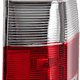 2010-2018 Mercedes Benz Sprinter 2500 - Driver Side Tail Light, with Bulb, Halogen, Clear and Red Lens, Base Model