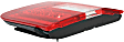 Passenger Side, Inner Tail Light, with Bulb, LED, Clear and Red Lens, E-Class, W212, Sedan
