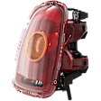 2005 Mini Cooper - Passenger Side Halogen Tail Light, With bulb(s), OE Replacement, Hatchback