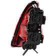 2005 Mini Cooper - Passenger Side Halogen Tail Light, With bulb(s), OE Replacement, Hatchback