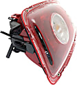 Driver Side Tail Light, with Bulb, Halogen, Clear Lens, White Turn Indicator, Hatchback/Convertible 09-10