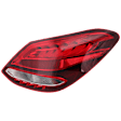 2017 Mercedes Benz C300 Base - Passenger Side Halogen Tail Light, With bulb(s), 4-Door For Models With  Headlights, Without Premium Package, OE Replacement, Sedan