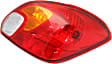 Passenger Side Tail Light, with Bulb, Halogen, Amber, Clear and Red Lens