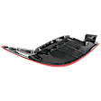 Passenger Side, Outer LED Tail Light, With bulb(s), OE Replacement