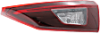 Passenger Side, Inner Tail Light, with Bulb, LED, Smoked Lens, Production Date To March 31 2014, Sedan, Japan Built Vehicle, CAPA CERTIFIED