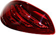 Passenger Side Tail Light, with Bulb, LED, Clear and Red Lens, Sedan