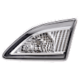 Passenger Side, Inner Tail Light, with Bulb, Halogen, Clear Lens
