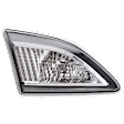 Driver Side, Inner Tail Light, with Bulb, Halogen, Clear Lens