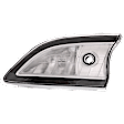 Passenger Side, Inner Tail Light, with Bulb, Halogen, Clear Lens